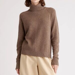 Quince 100% Yak Wool Turtleneck Sweater